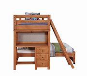 Wrangle hill twin-over-full loft bed with desk by Coaster additional picture 4