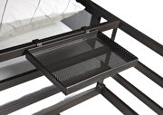 Dark bronze metal finish triple bunk bed by Coaster additional picture 6