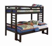 Hilshire dark grey twin-over-full bunk bed by Coaster additional picture 4