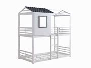 Belton light grey twin-over-twin bunk bed by Coaster additional picture 2
