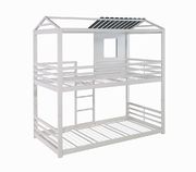 Belton light grey twin-over-twin bunk bed by Coaster additional picture 3