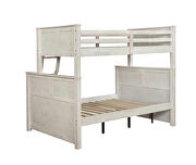 Antique white wood finish bunk bed additional photo 3 of 3