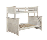 Antique white wood finish bunk bed additional photo 4 of 3