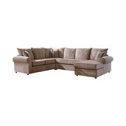 Chenille tortilla fabric oversized sectional additional photo 3 of 3