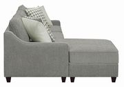 Loft style apt size casual reversible sectional sofa by Coaster additional picture 8