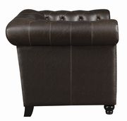 Traditional button tufted sofa w/ rolled back/arms by Coaster additional picture 4