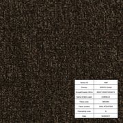 Brown chenille fabric casual style 3pcs set additional photo 2 of 1