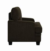 Griffin casual brown chair by Coaster additional picture 3