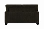 Griffin casual brown loveseat by Coaster additional picture 2