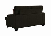 Griffin casual brown loveseat by Coaster additional picture 3