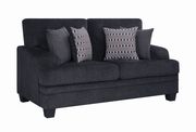 Casual grey fabric loveseat by Coaster additional picture 4