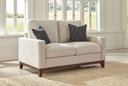 Beige chenille fabric casual sofa w/ vibrant pillows by Coaster additional picture 7