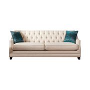 Beige polyester casual style sofa w/ nailhead trim by Coaster additional picture 12