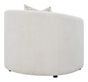 Latte upholstery tight back plush chair by Coaster additional picture 5