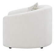 Latte upholstery tight back plush chair by Coaster additional picture 6