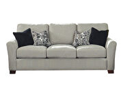 Fabric gray sofa additional photo 2 of 3