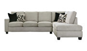 Sectional sofa fully encased solid wood frame by Coaster additional picture 2