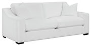 White polyester fabric casual style sofa by Coaster additional picture 12