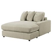 Upholstered reversible sectional sofa in sand fabric by Coaster additional picture 16