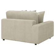 Upholstered reversible sectional sofa in sand fabric by Coaster additional picture 10