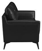 Black performance breathable leatherette upholstery sofa by Coaster additional picture 11