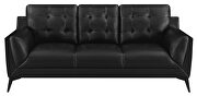 Black performance breathable leatherette upholstery sofa by Coaster additional picture 10