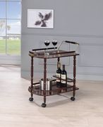 Cherry serving cart by Coaster additional picture 4
