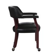 Traditional black home office chair by Coaster additional picture 2