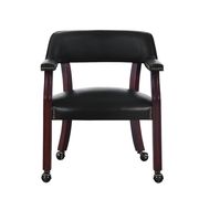 Traditional black home office chair by Coaster additional picture 4