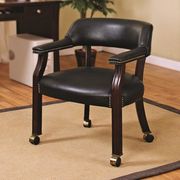 Traditional black home office chair by Coaster additional picture 5