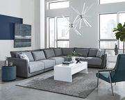 Modular gray sectional sofa in contemporary style by Coaster additional picture 12