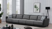 Modular gray sectional sofa in contemporary style by Coaster additional picture 8