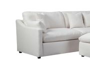 Light cream fabric modular sectional sofa additional photo 2 of 9
