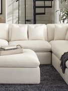 Light cream fabric modular sectional sofa by Coaster additional picture 10