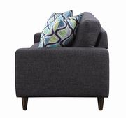 Watsonville retro grey sofa by Coaster additional picture 2