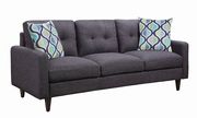 Watsonville retro grey sofa by Coaster additional picture 5