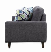 Watsonville retro grey loveseat by Coaster additional picture 2