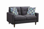 Watsonville retro grey loveseat by Coaster additional picture 5