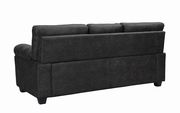 Ballard casual charcoal sofa by Coaster additional picture 6