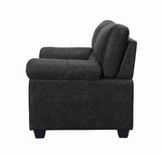 Ballard casual charcoal sofa by Coaster additional picture 8