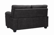 Ballard casual charcoal loveseat by Coaster additional picture 3
