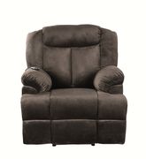 Casual power lift recliner chair in choc velvet by Coaster additional picture 5