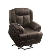 Casual power lift recliner chair in choc velvet by Coaster additional picture 6