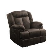 Casual power lift recliner chair in choc velvet by Coaster additional picture 7