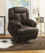 Casual power lift recliner chair in choc velvet by Coaster additional picture 9