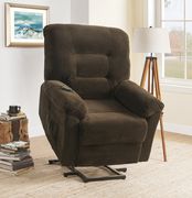 Chocolate power lift recliner by Coaster additional picture 11