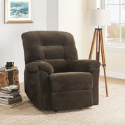 Chocolate power lift recliner by Coaster additional picture 12