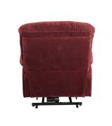 Brick red power lift recliner by Coaster additional picture 7