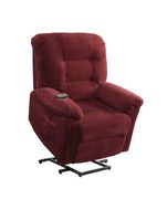 Brick red power lift recliner by Coaster additional picture 9