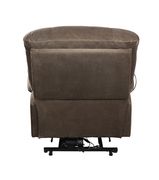 Power lift recliner chair in brown sugar upholstery by Coaster additional picture 7
